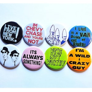 Cult TV Buttons Magnets & Bottle Openers. set 04