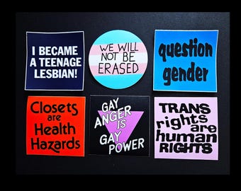 Vintage Reproduction Pride Vinyl Stickers 3inch