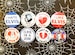 Classic Elvis Presley reproduction pin back Punk Rock n Roll Buttons & Bottle Openers. 