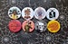 Elton John pin back Punk Rock n Roll Buttons & Bottle Openers. 