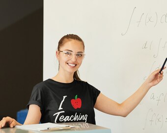 教えることが大好き、先生、教えること Tシャツ レディース 半袖