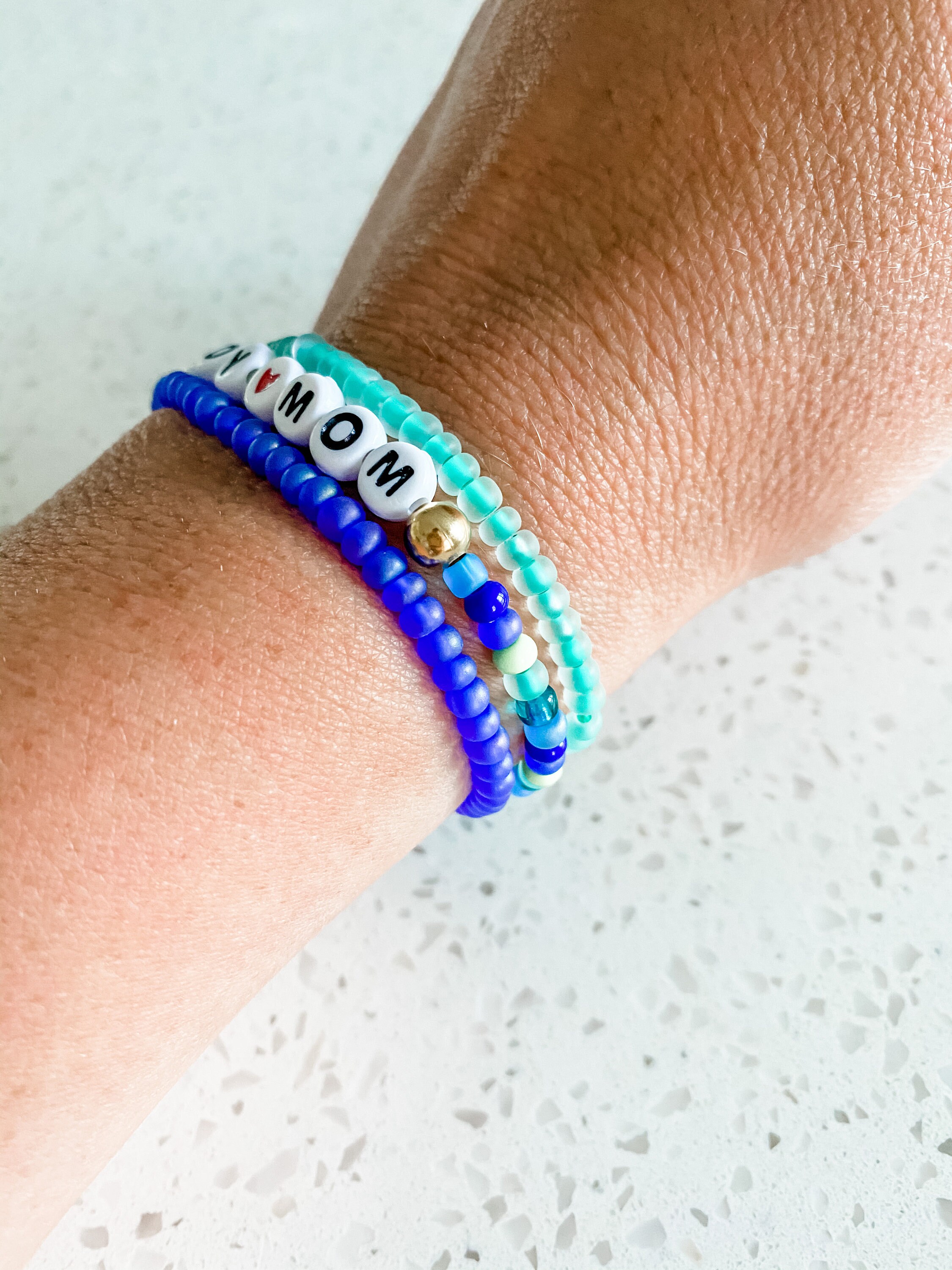 BOY MOM Bracelet Stack Bracelet Personalized Bracelet Etsy