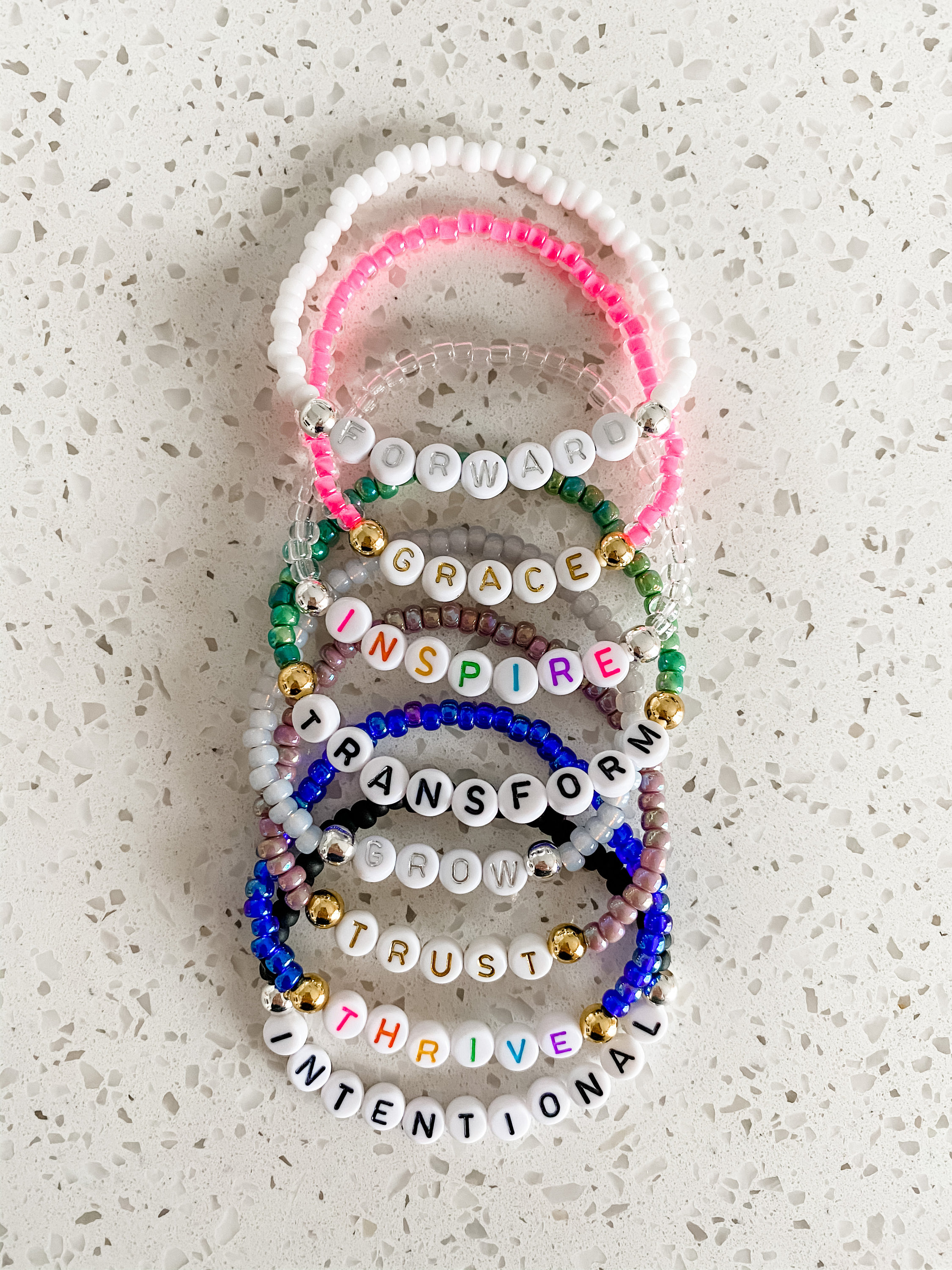 2025 Word of the Year Bracelet | Personalized Bracelet