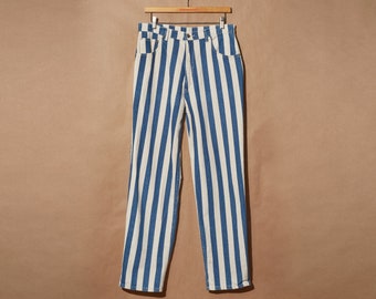 Mens Striped Jeans - Etsy