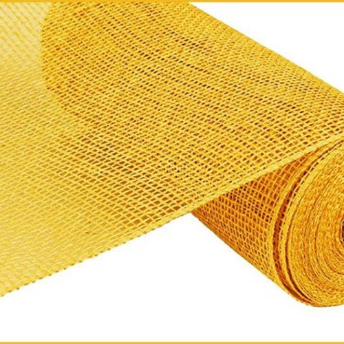 Yellow Poly Burlap Mesh 10 X 10 Yards RP810029 Etsy