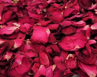 Pétalos de rosa secos naturales: confeti ecológico para bodas