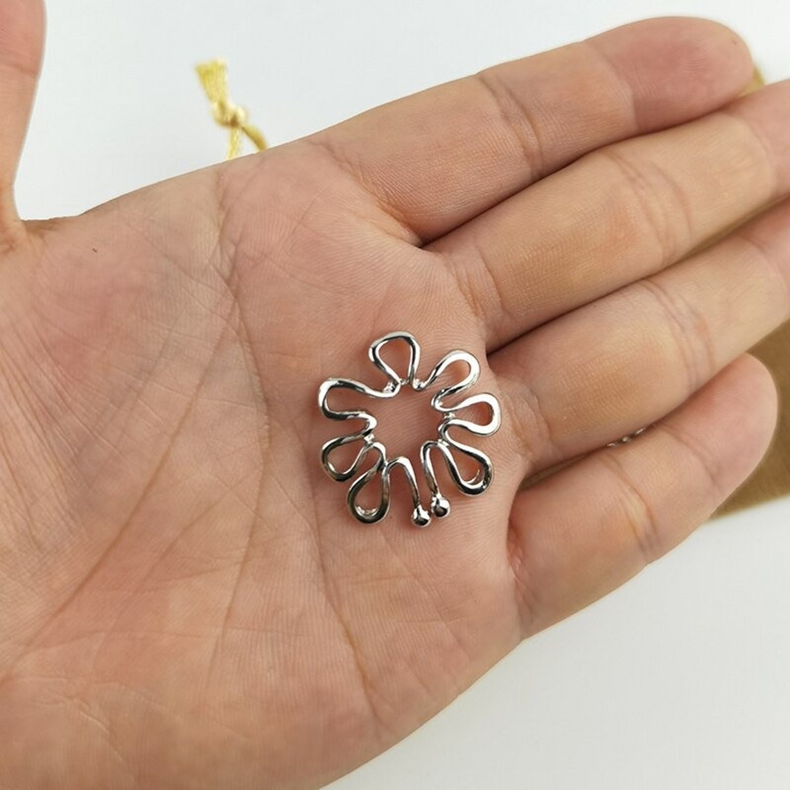 Flower Nipple Rings Non Piercing Nipple Jewelry Erotic Sexy Etsy