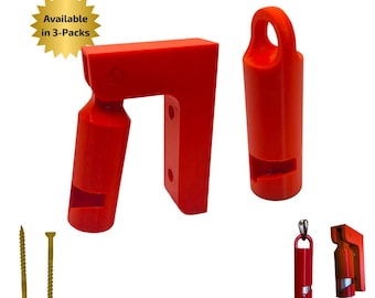 Milwaukee QUIK-LOK Attachment Hook & Mount - Pole Storage Organizer - Garage Wall Mount  - Screws Included