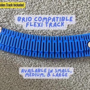 Wooden Train Flexi Tracks | Compatible with Brio, Thomas, Hape, IKEA, Melissa and Doug | Various Sizes & Sets
