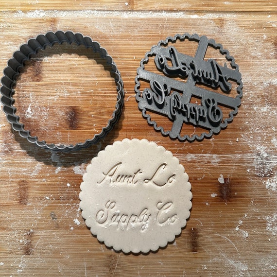 CUSTOM Cookie Cutter - Three Lines || Multiple Shapes and Sizes