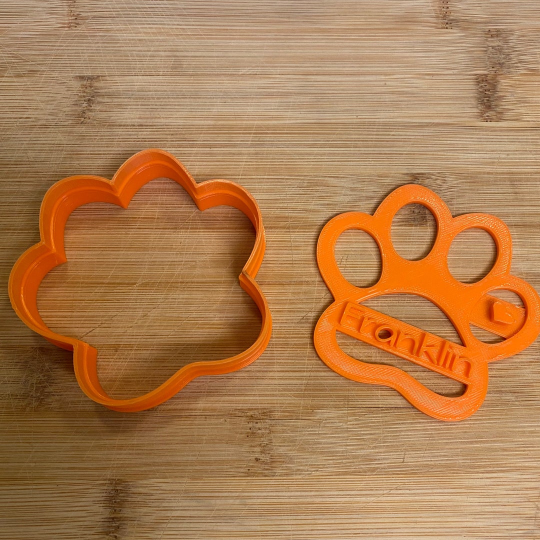 Puppy Paw Personalized Cookie Cutter Etsy
