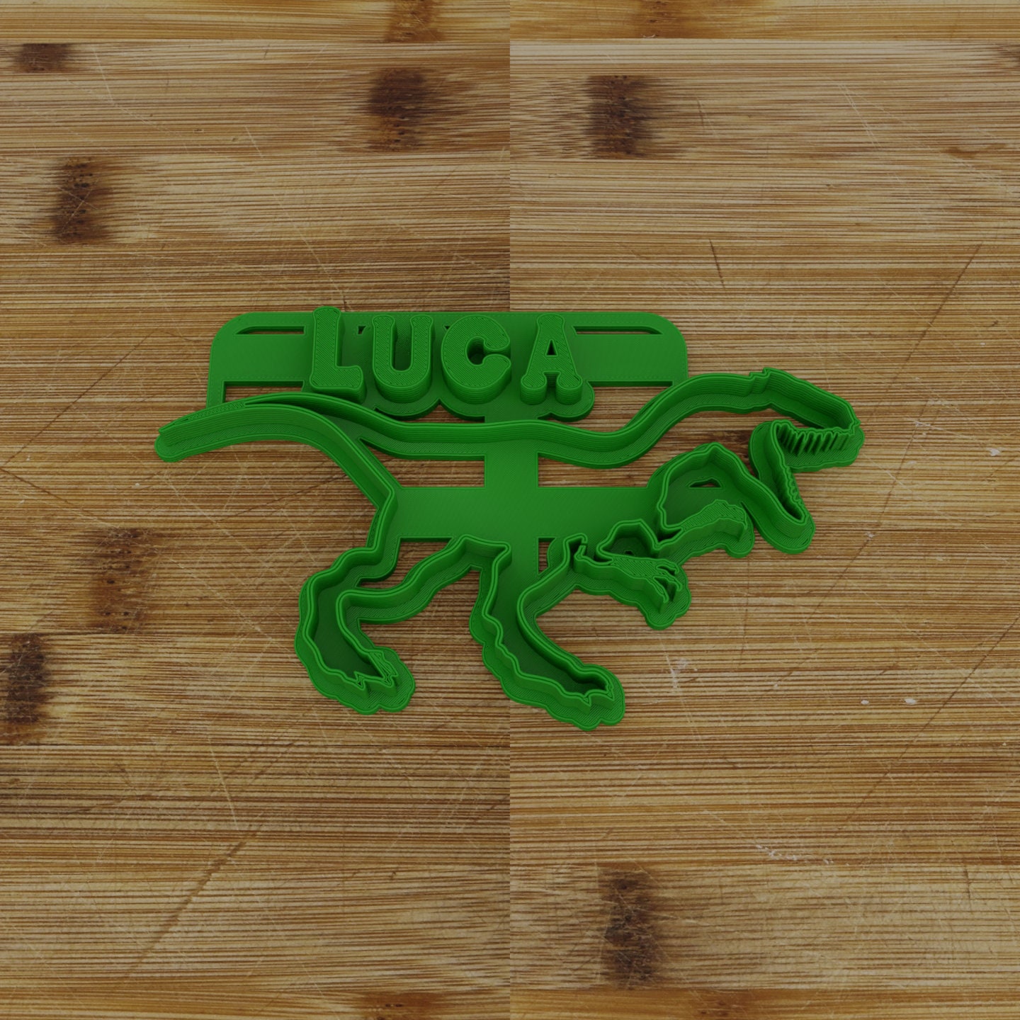 Personalized Raptor Cookie Cutter | Personalized Kids Birthday Party ...