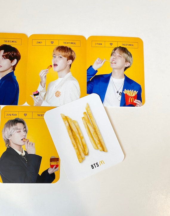 BTS 防弾少年団　Macdonald マクドナルド 特典 ランダム トレカ BTS グク ジョングク マクドナルド フォトカード ランダム