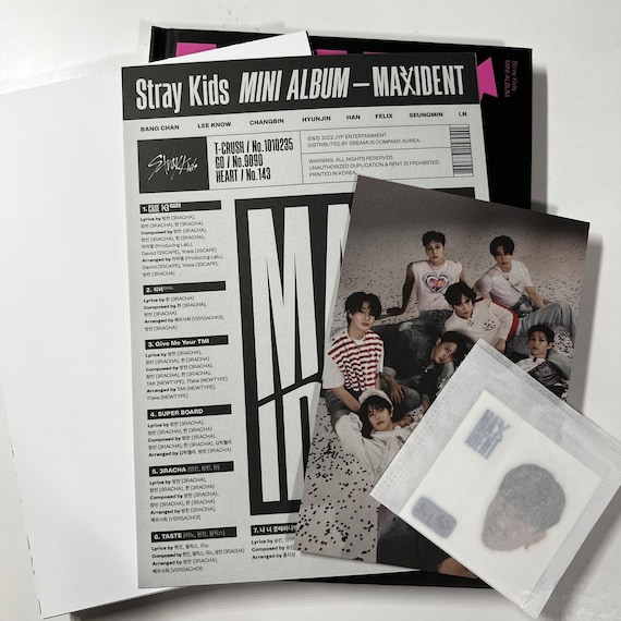 Stray Kids Maxident Album Limited, Stray Kids Album Maxident Go