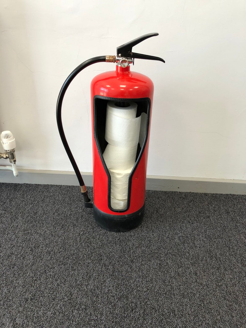 Fire Extinguisher Upcycle Toilet Roll Holder Etsy