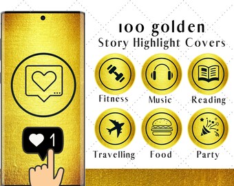 Instagram Highlight Covers Yellow Music