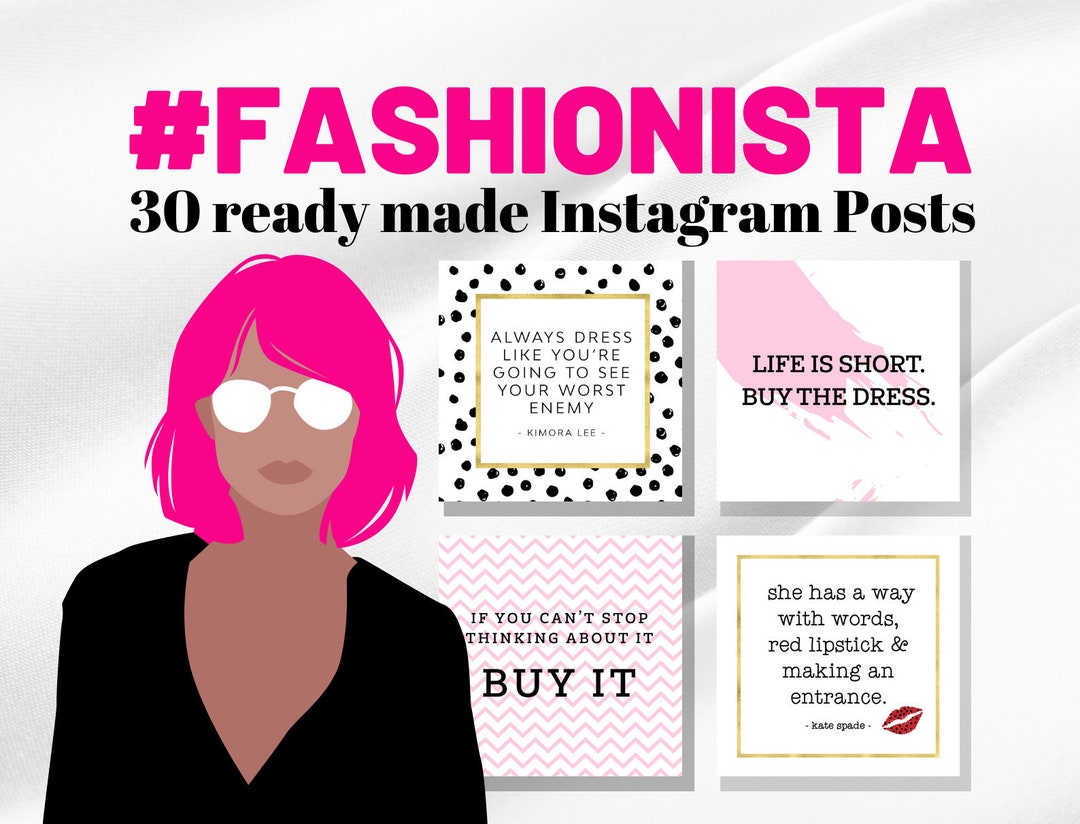 30 Fashion Boutique Instagram Posts, Fashion Quotes, Fashion Boutique