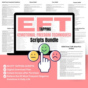 technieken voor emotionele vrijheid Eft-tapping-scripts, Eft-tapping-puntengrafiek, Eft-tapping-dagboek, Eft-tapping-therapie Eft-tapping voor angst