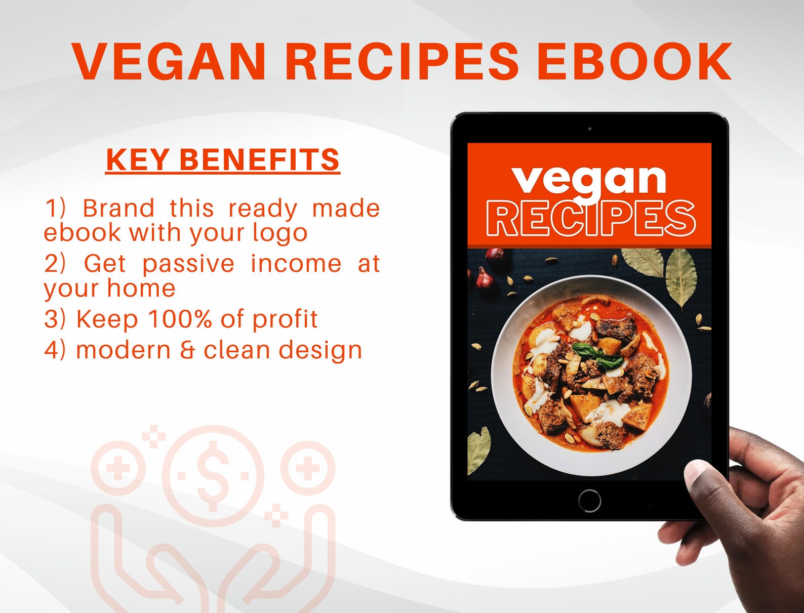 Vegan recipes ebook healthy food ebook cookbook vegan | Etsy