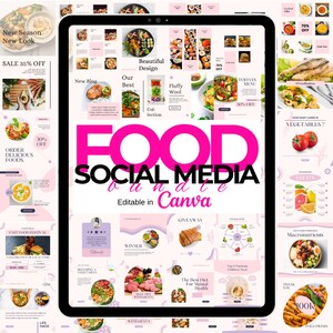 Restaurant Template, Canva Instagram Template for Restaurant Instagram ...