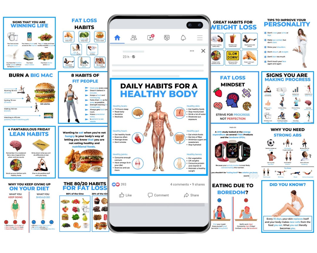 Canva Template Health Coach Templates, Health Coach Marketing, Health ...