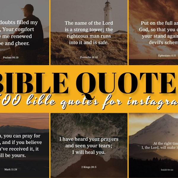 500 Bible Verses for Instagram, Bible Quotes for Instagram, inspiring quotes, Christian Quotes, faith, scripture, religious quotes, god