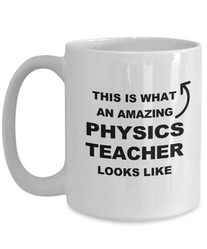 Physics Teacher Mug Coffee Cup Gift Idea for Amazing Physics Etsy