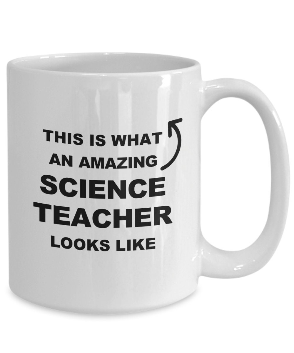 Science Teacher Mug Coffee Cup Gift Idea for Amazing Science Etsy