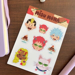 Planche de sticker - Saiki