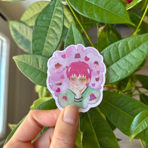 Adesivo Saiki Kusuo