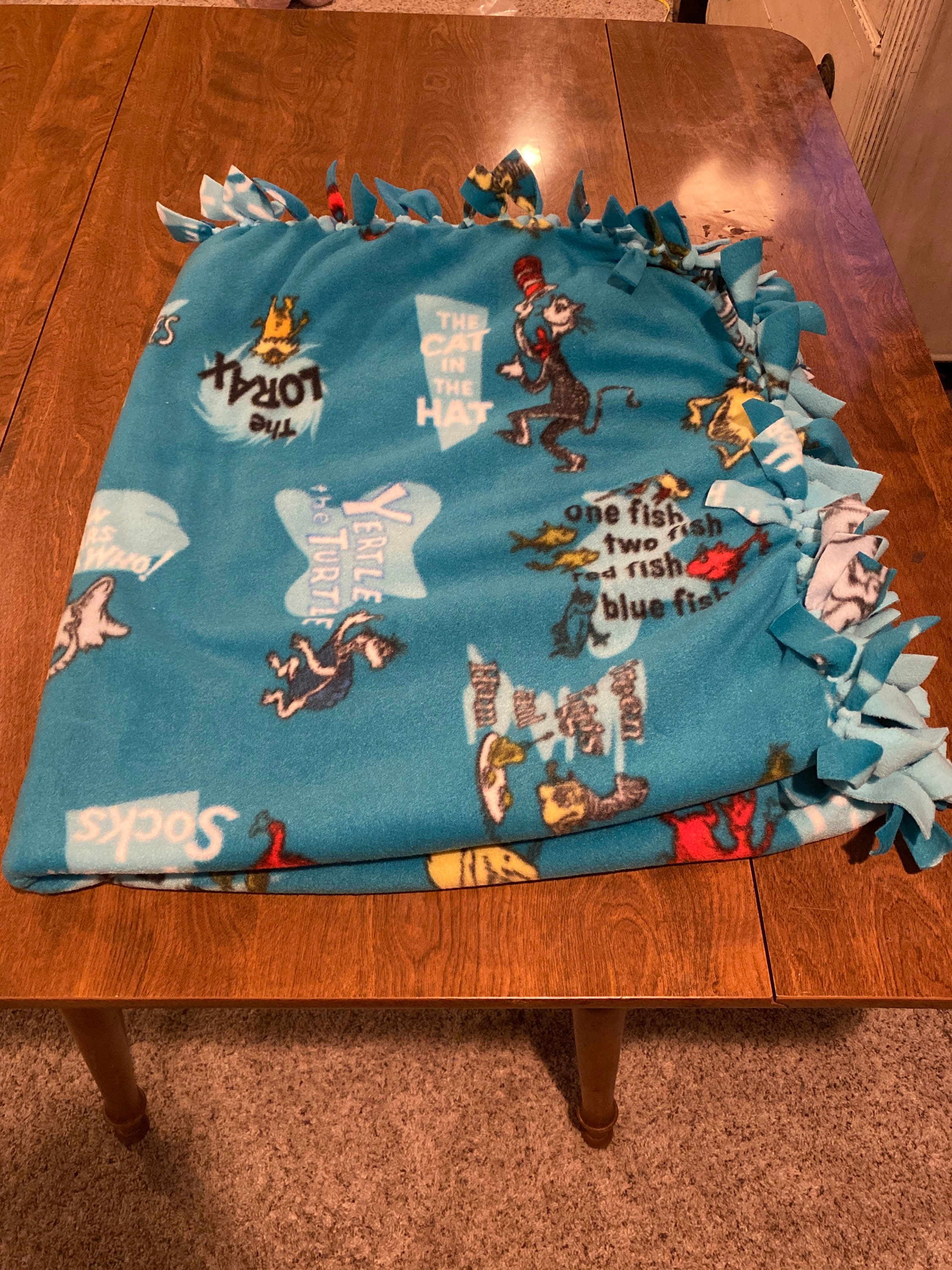Handmade Dr Seuss Blanket Etsy