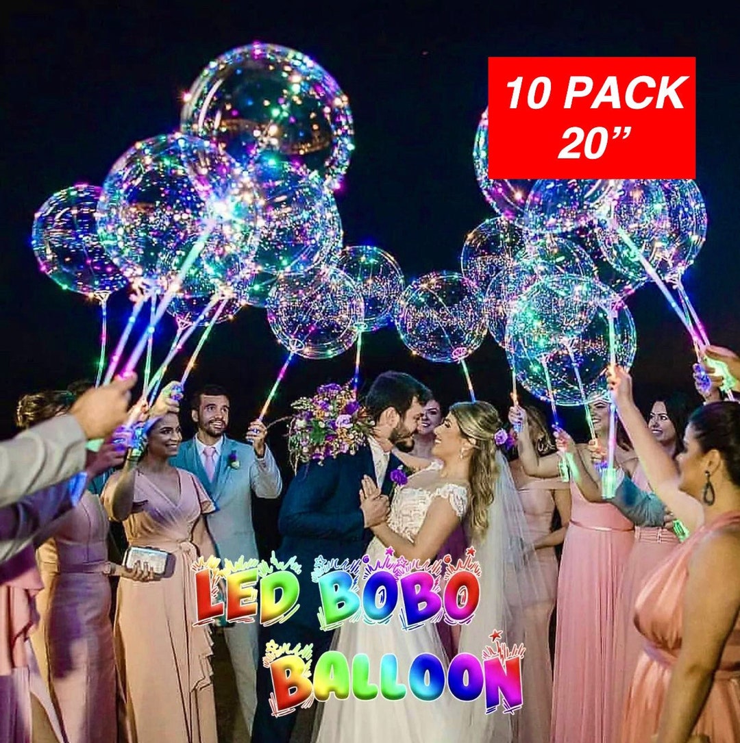 10pcs 30inch Wide Openning Bobo Balloon