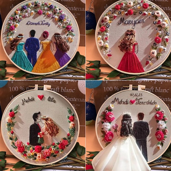 Wedding Embroidery Etsy