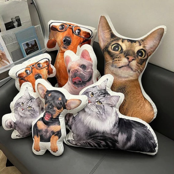 Custom Dog Pillow, Personalized Dog Gifts