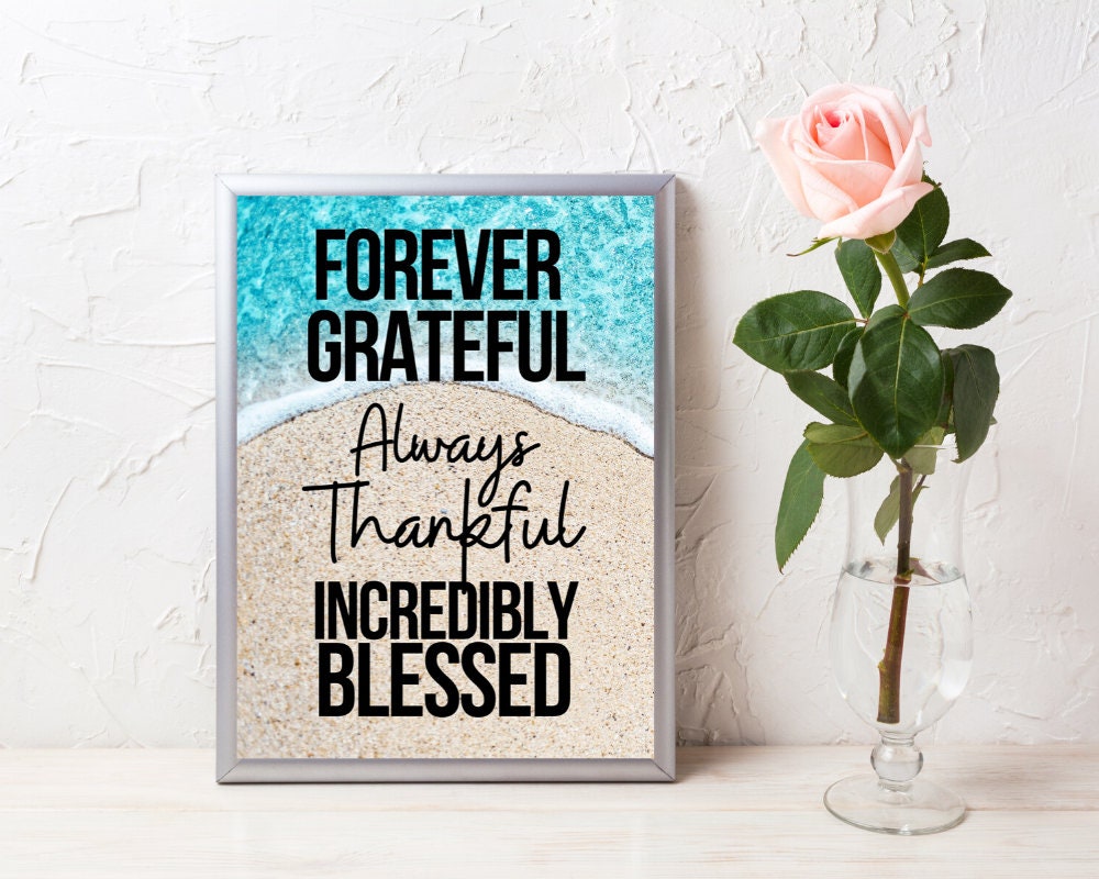 Printable wall art beach inspirational home decor wall art | Etsy