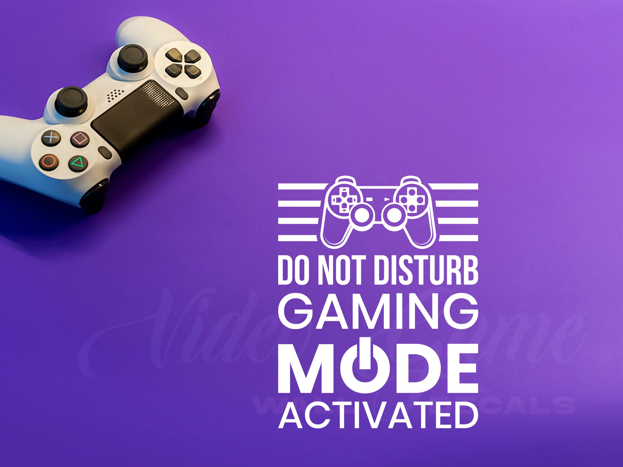 do-not-disturb-game-mode-video-game-wall-decal-gaming-room-etsy