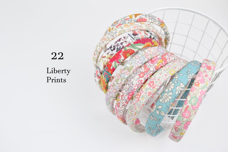 Liberty Headband | Alice Floral Fabric Headband image 2