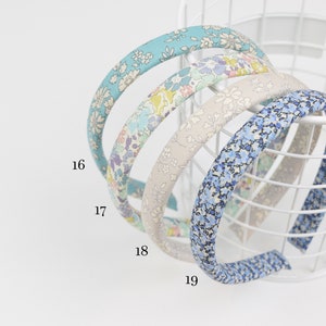 Liberty Headband | Alice Floral Fabric Headband image 7