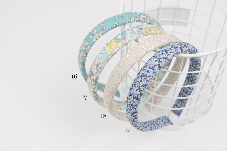 Liberty Headband | Alice Floral Fabric Headband image 7
