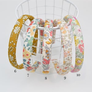 Liberty Headband | Alice Floral Fabric Headband image 5