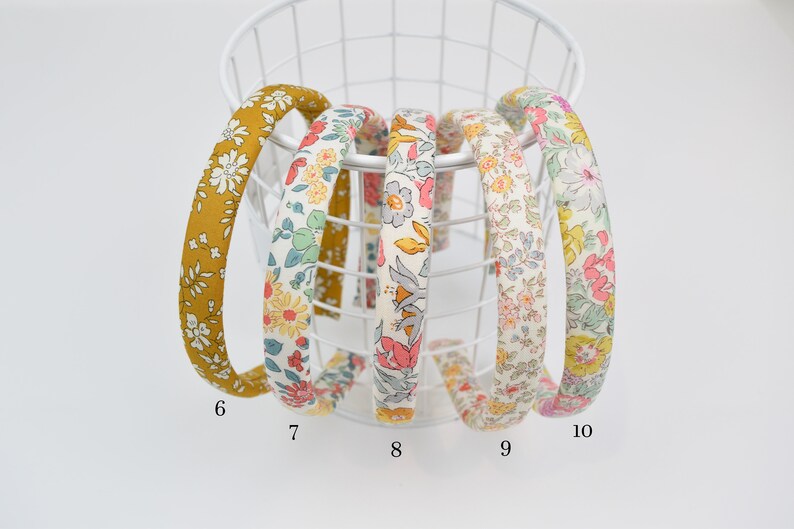 Liberty Headband | Alice Floral Fabric Headband image 5