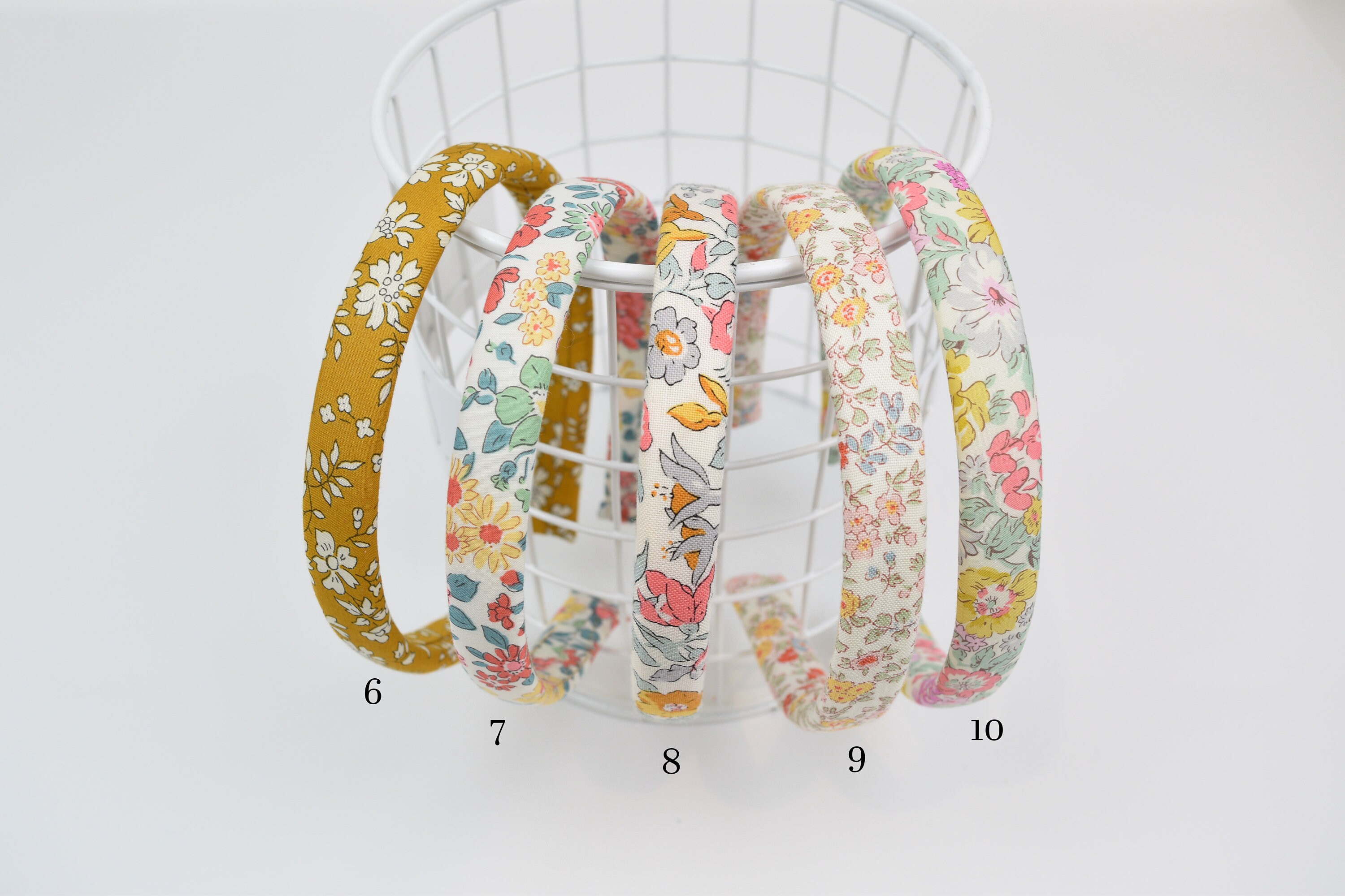 liberty Floral Fabric Pack — 6 Headbands Liberty Headbands - Ideal for school or a special occasion  main image 4