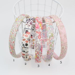 Liberty Headband | Alice Floral Fabric Headband image 4