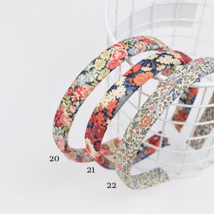 Liberty Headband | Alice Floral Fabric Headband image 8