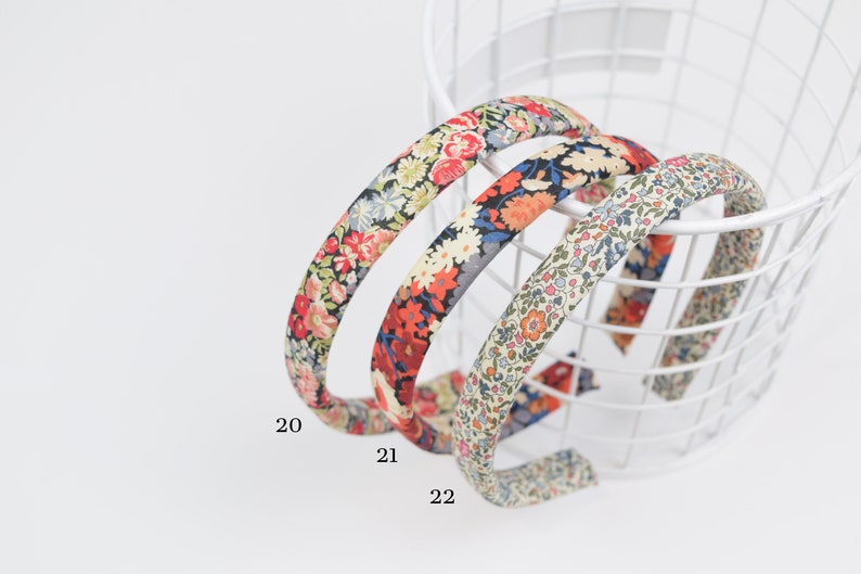 Liberty Headband | Alice Floral Fabric Headband image 8
