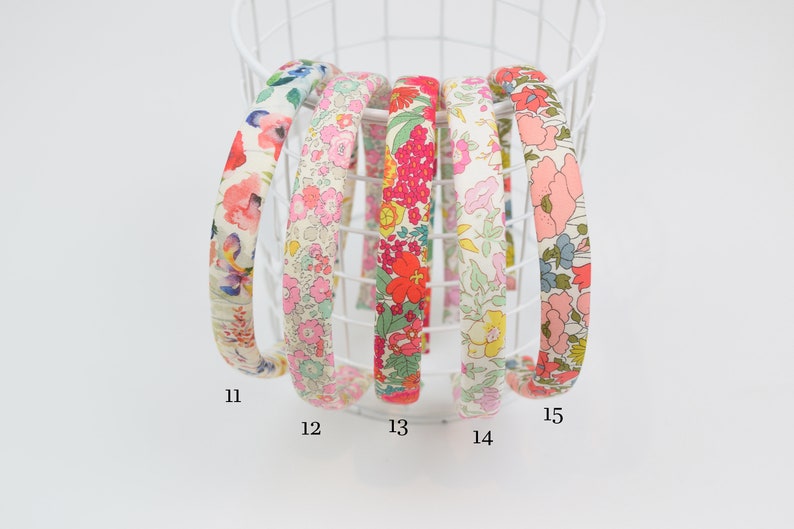 Liberty Headband | Alice Floral Fabric Headband image 6