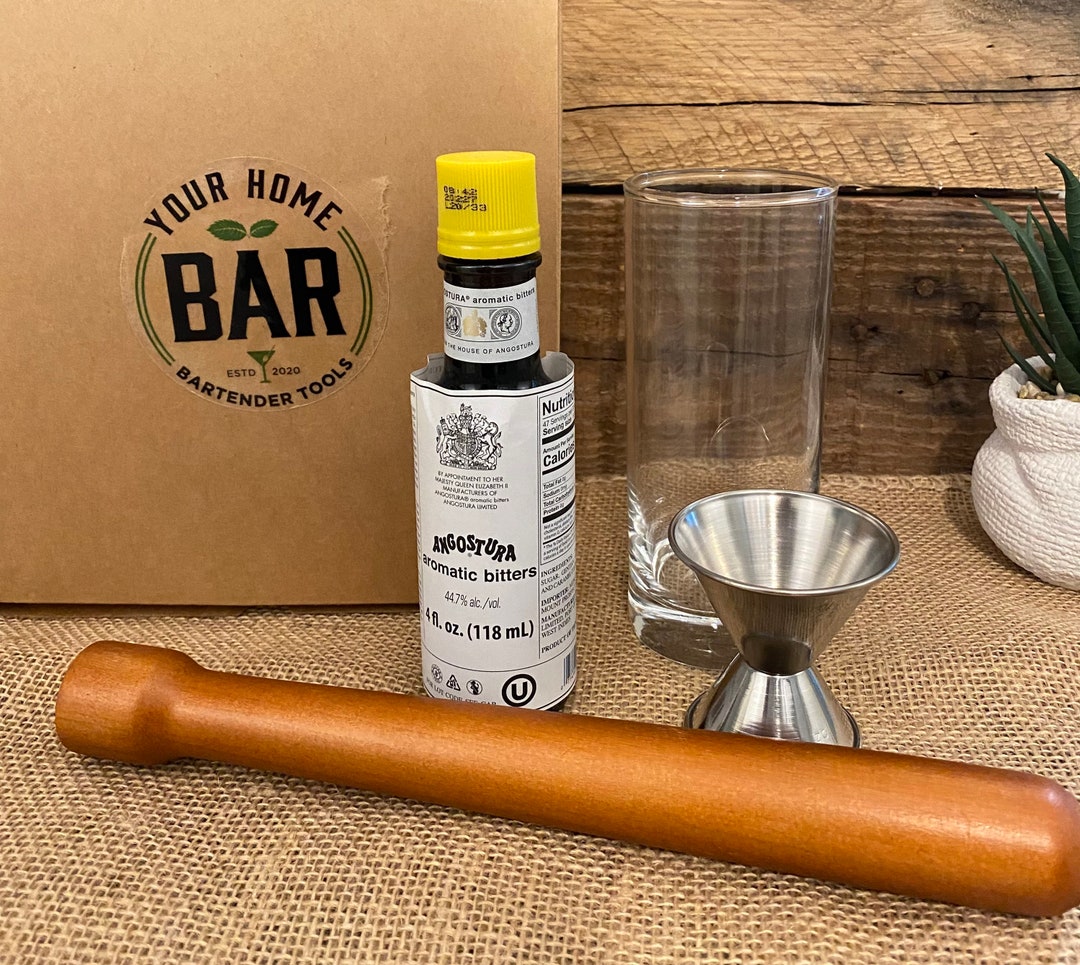 Mojito Cocktail Kit 4 Pieces. Angostura Bitters Included. Etsy