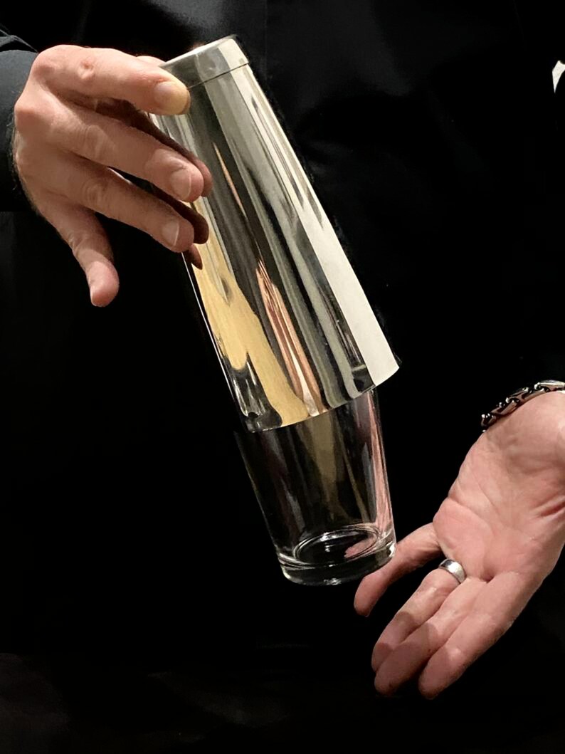 Boston Cocktail Shaker Set 28 ounce Weighted Stainless Steel Etsy