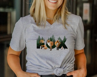 Fox Shirt | Etsy
