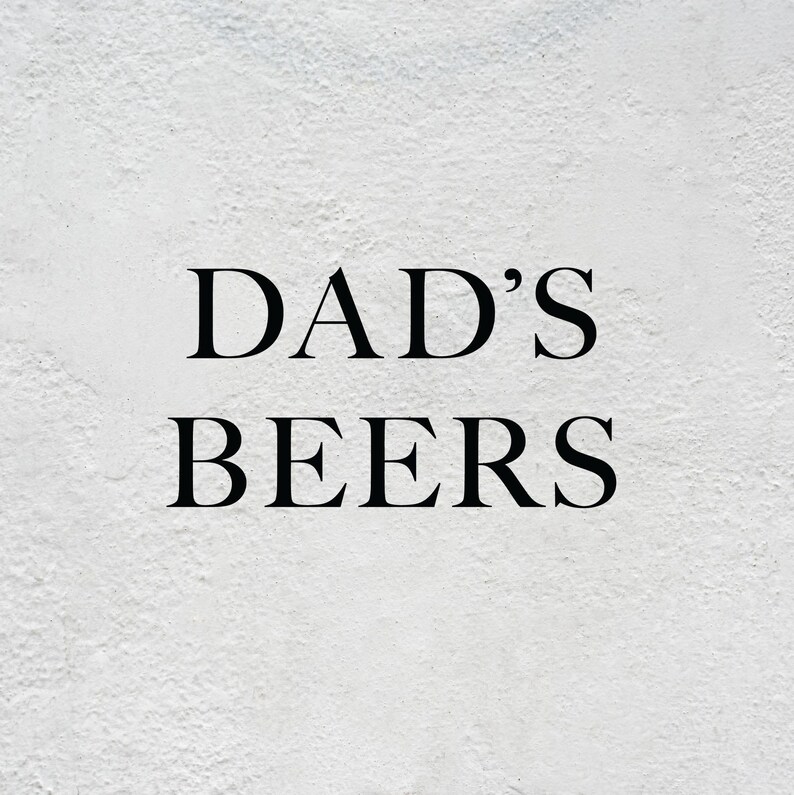 Download Dads beers Gifts For Dad Beer SVG Fathers day svg | Etsy